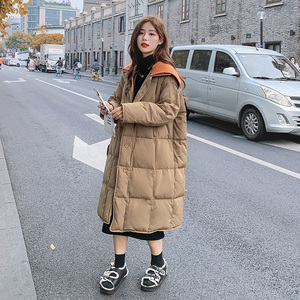 90达标羽绒服中长款海军领可拆卸273  356P315498图片
