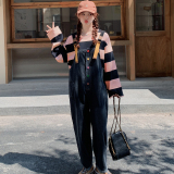 现货新款牛仔连体裤2218裤现货P115控168上衣出货中P75一套控248，女装牛仔裤，浙宝273