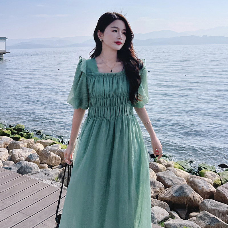 现货新款法式风格连衣裙2732335P115控168,女装连衣裙,浙宝273