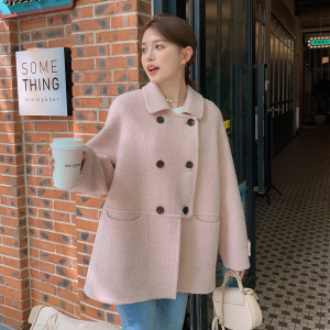 现货2022新款短款呢大衣201P165控价258,女装毛呢外套,浙宝273