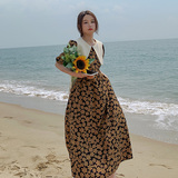 现货2021碎花连衣裙2123P95控价控价158，女装连衣裙，浙宝273