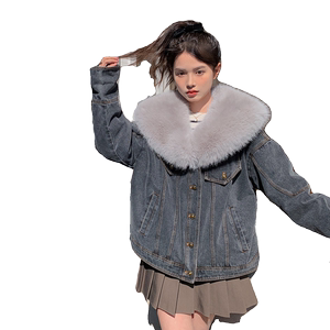 现货大毛领派克服 273  335P215控298图片