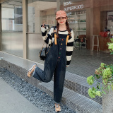 现货新款牛仔连体裤2218裤现货P115控168上衣出货中P75一套控248，女装牛仔裤，浙宝273