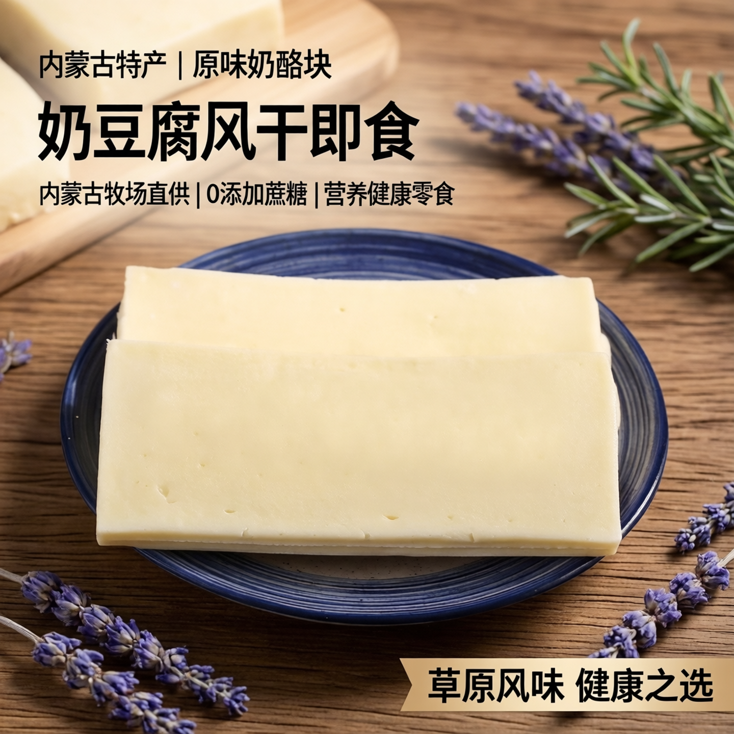 奶豆腐风干即食内蒙古特产营养零食酸奶块原味奶酪块