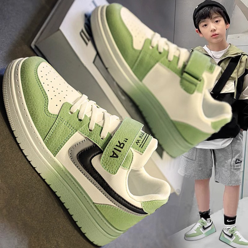 男童鞋秋季2026新款儿童运动鞋低帮皮面中大童男孩青苹果板鞋学生,童鞋/婴儿鞋/亲子鞋,板鞋,淘宝优惠券,粉丝福利购,淘宝优惠卷