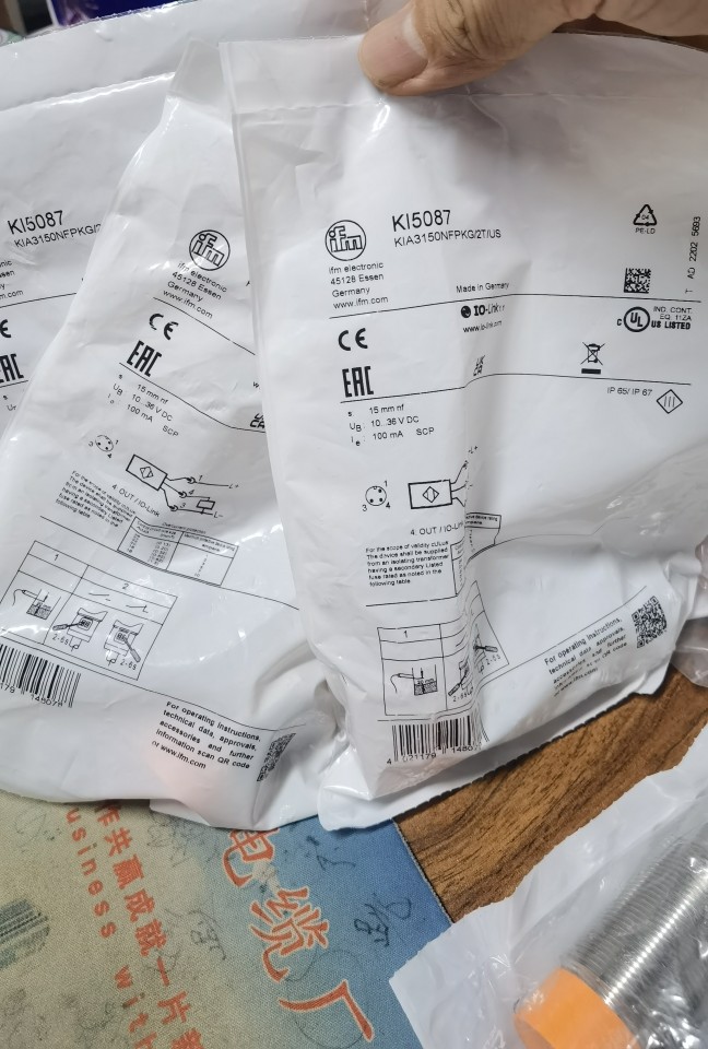 包邮【原装实价】IFM KI5087传感器刚到的新货