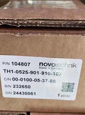 假一罚十 NOVOTECHNIK TH1-0350-901-910-107 位移传感器现货