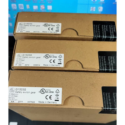 假一罚十 IFM G1503S G1501S G1502S G1506S安全继电器