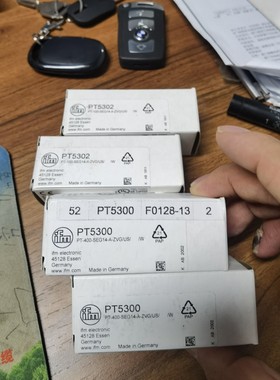 包邮原装实价IFM PT5300 PT5302传感器现货假一罚十