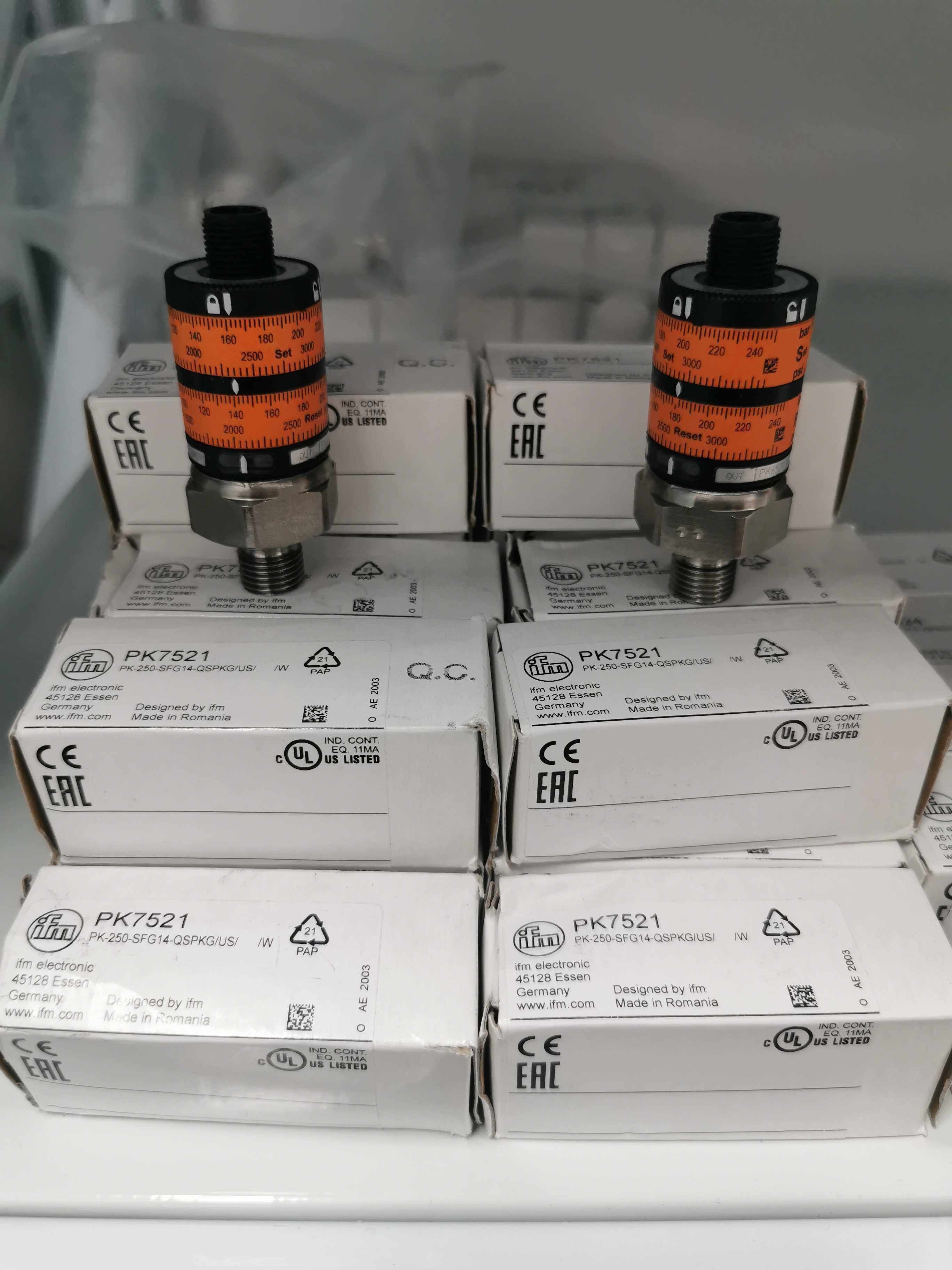 包邮IFM PK7520 PK7521 PK7522 PK7523 PK7524压力传感器原装现货