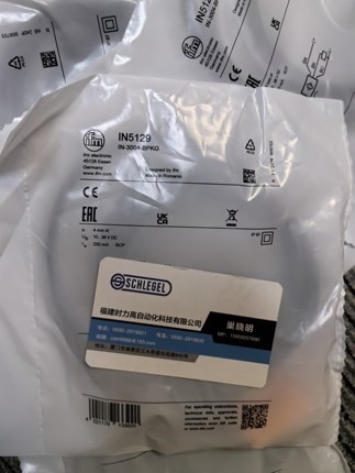 假一罚十 IFM IN5129 IN5130 IN5230传感器现货