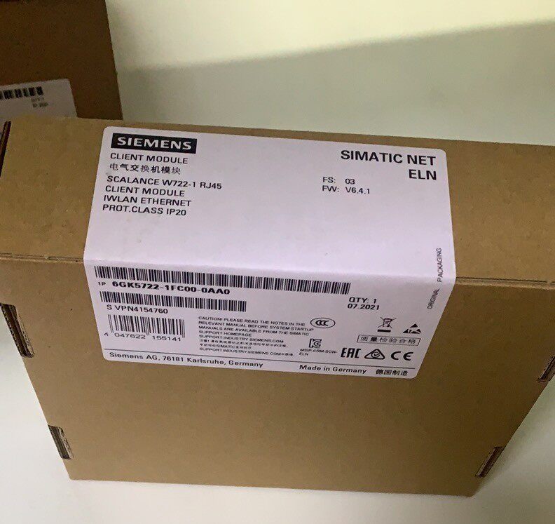 包邮2021新货西门子GK5722-1FC00-0AA0   电气交换机模块现货8台