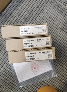 假一罚十 NOVOTECHNIK TRS-0025 TR-0025传感器现货实拍