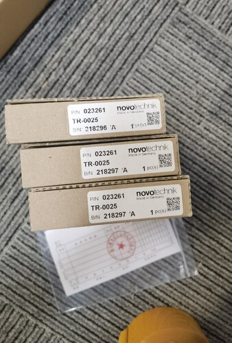 假一罚十 NOVOTECHNIK TRS-0025 TR-0025传感器现货实拍