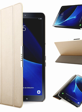 三星SM-T585C休眠保护套tab A 10.1平板皮套壳T580支架全包防摔套