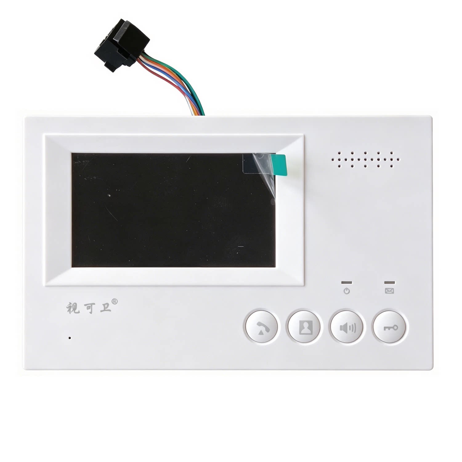 视可卫彩色可视分机SKW-2009-1MT33室内机