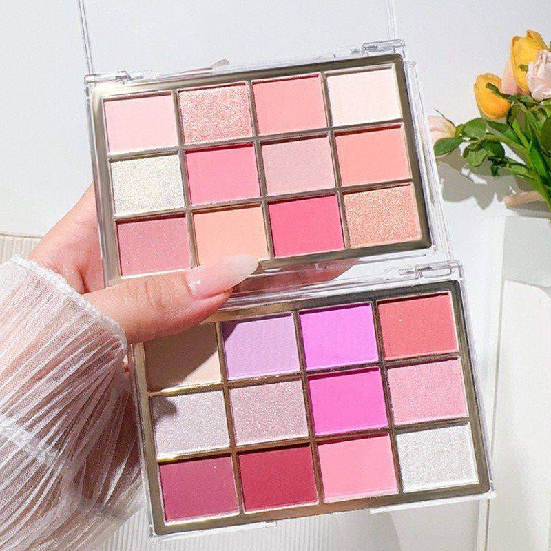 BAOZILAN宝芝兰十二色眼影修饰轮廓提亮珠光欧美跨境12色眼影批发,彩妆/香水/美妆工具,眼影,淘宝优惠券,粉丝福利购,淘宝优惠卷