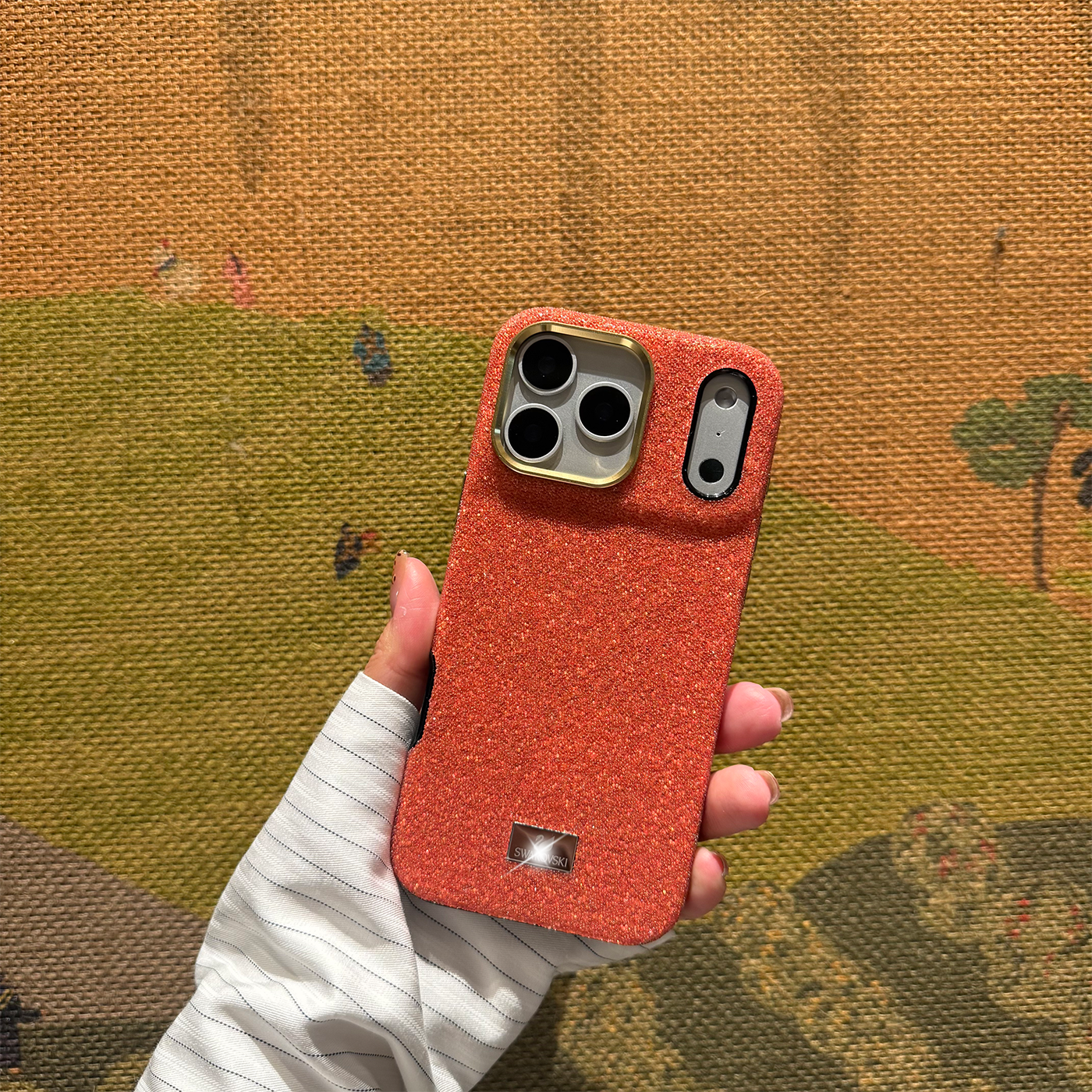 iphone17promax奢华水钻手机壳