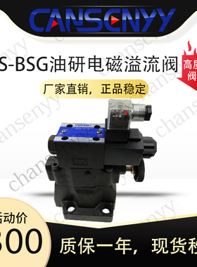 SBSG-02-2B3B油研阀电磁溢流阀S-BSG-03-2B3B S-BSG-06-2B3B