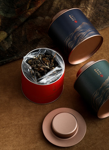 2024新款通用茶叶罐绿茶红茶明前龙井茶叶罐50-250克马口罐密封罐