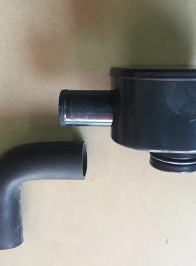 挖掘机 现代R215/225-5-7发动机废气盖排气盖 废气管 机油回收壶