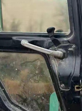 卡特挖掘机E320/312/324/329/336C/D驾驶室车门玻璃框外拉手把手