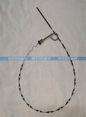 挖掘机卡特E330C 330D 336D C9发动机机油尺 量油位标尺