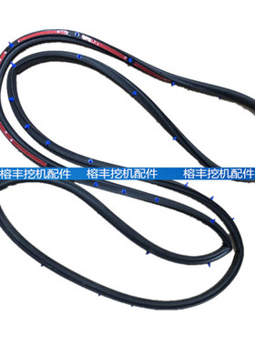 适用于小松PC130-7 PC200-7 210-7 220-7 300-7驾驶室门密封条