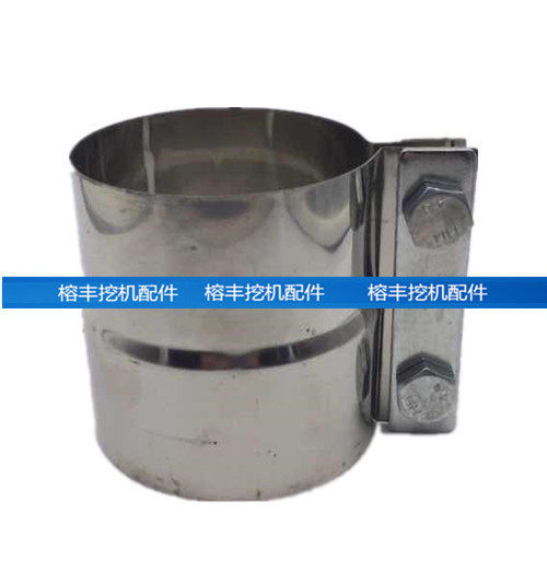 适用于小松PC120-6排气管管夹4D102发动机消声器夹子卡箍