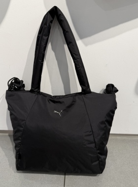 PUMA彪马新款女子云朵手提包肩背腋下包褶皱肩带斜挎包 091444