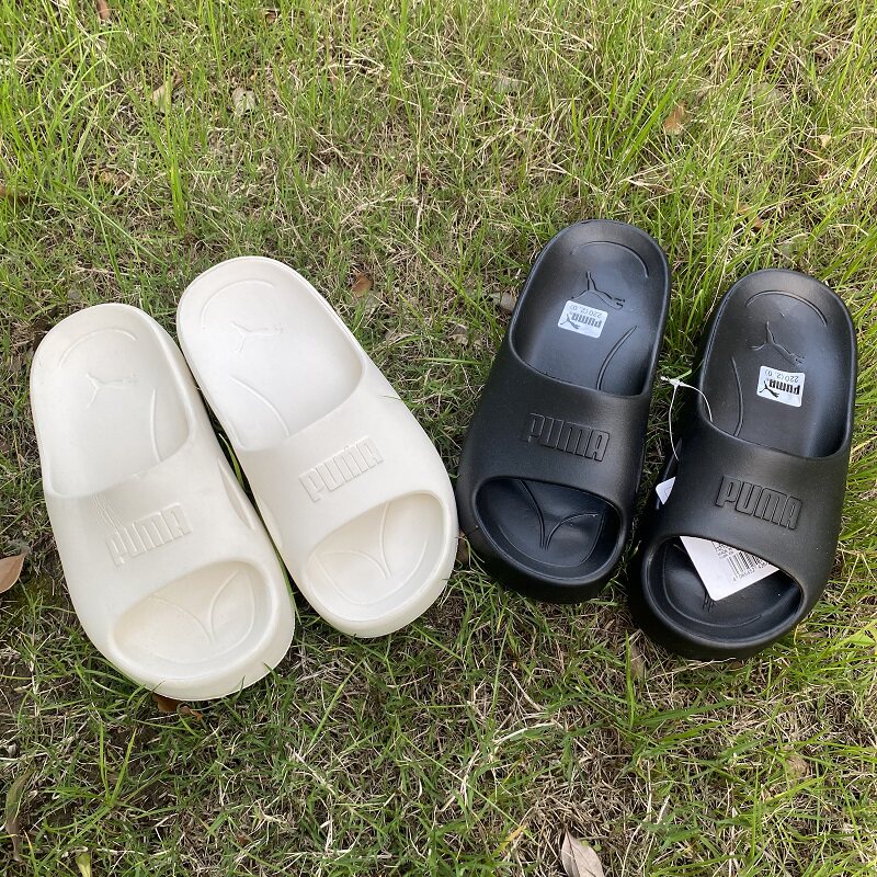 PUMA彪马女子厚底增高休闲软底轻便沙滩防水凉拖鞋389082 389454