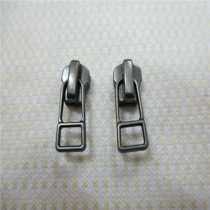 5号Ykk金属拉锁头 古银色 皮衣 靴子 皮具 箱包用拉链头 服装辅料图片