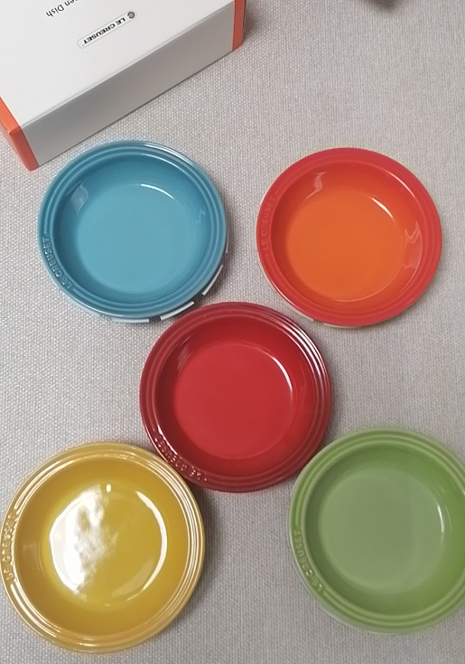 法国 le creuset 酷彩陶瓷餐前碗盘15cm小圆深碗深盘优惠
