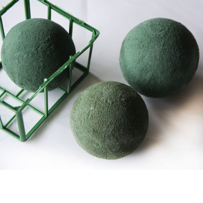 圆形花泥异形花泥插花泥鲜花泥花艺造型泥