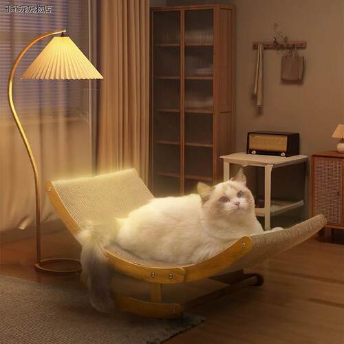 √猫窝四季通用猫床躺椅