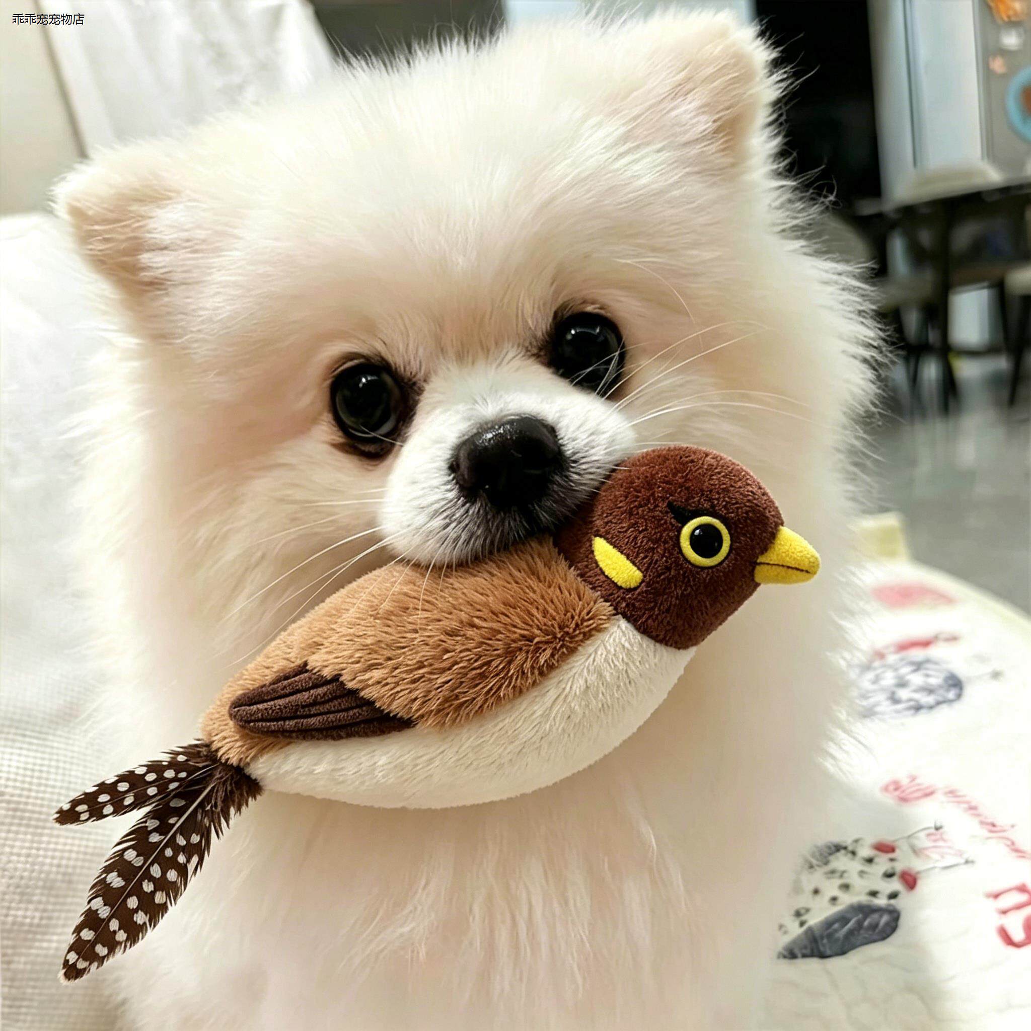 √狗狗玩具电动发声抖抖