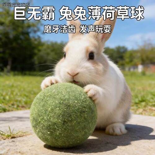 √兔子草球超大解闷玩具