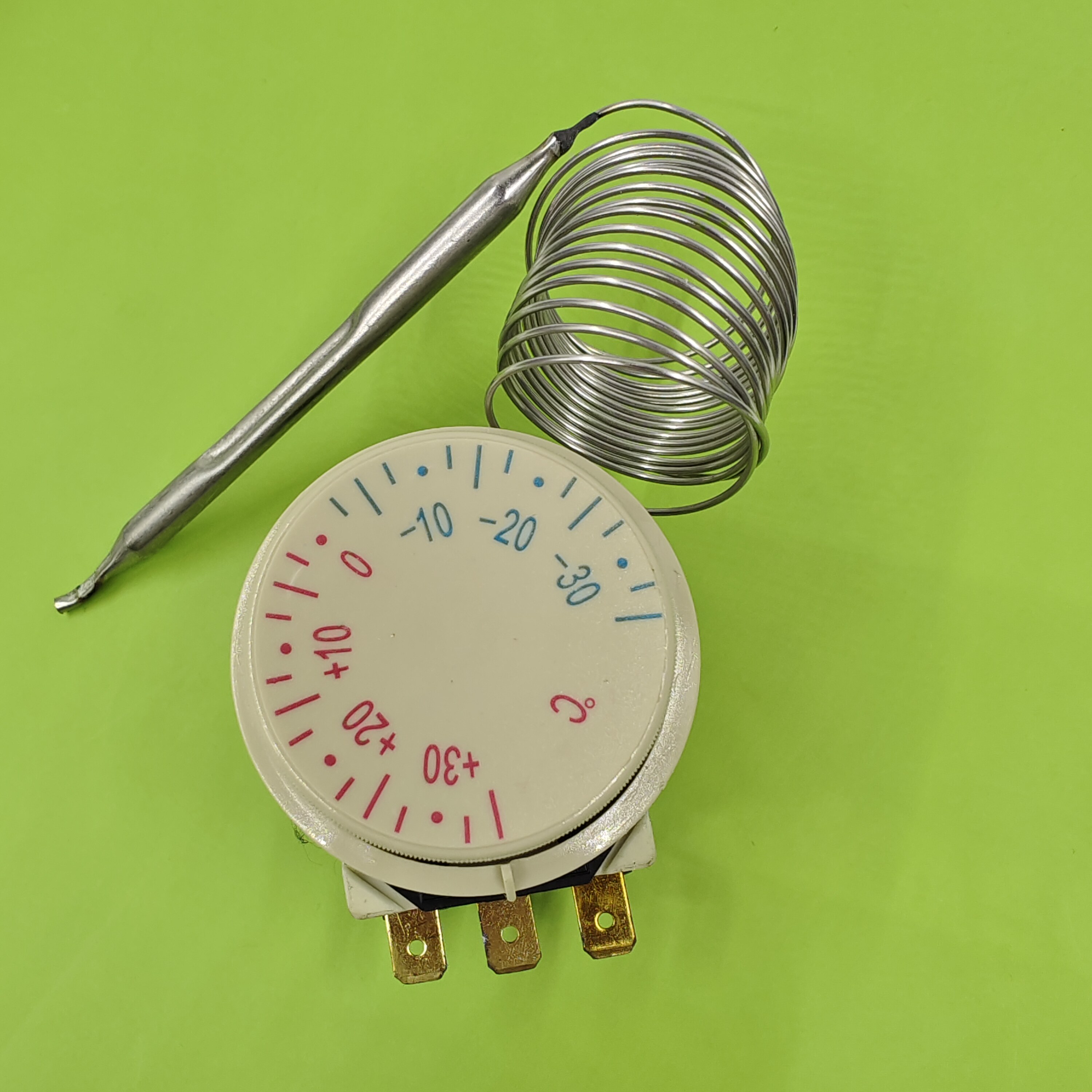 冰箱冰柜上用旋纽调节711温控器 展示柜上 正负30