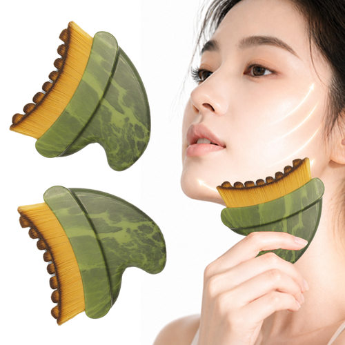 淋巴刷轮廓刷月牙刷面部刷护理刷子Lymphatic Contour Face Brush