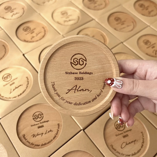 POD激光雕刻logo定制服务跨境电商DIY代加工发货彩印Etsy希音