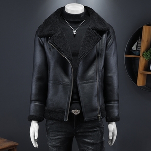 P255 25年冬季 PT228 皮毛一体保暖翻领夹克外套D209 控358 新款