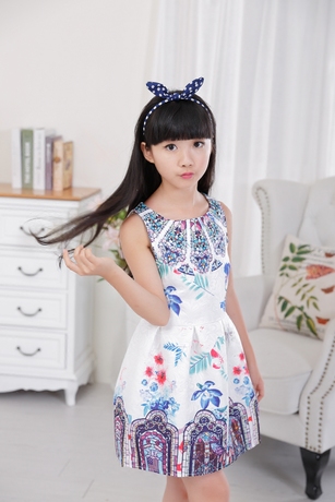 Robe enfant en Toile de coton - Ref 2048323 Image 3