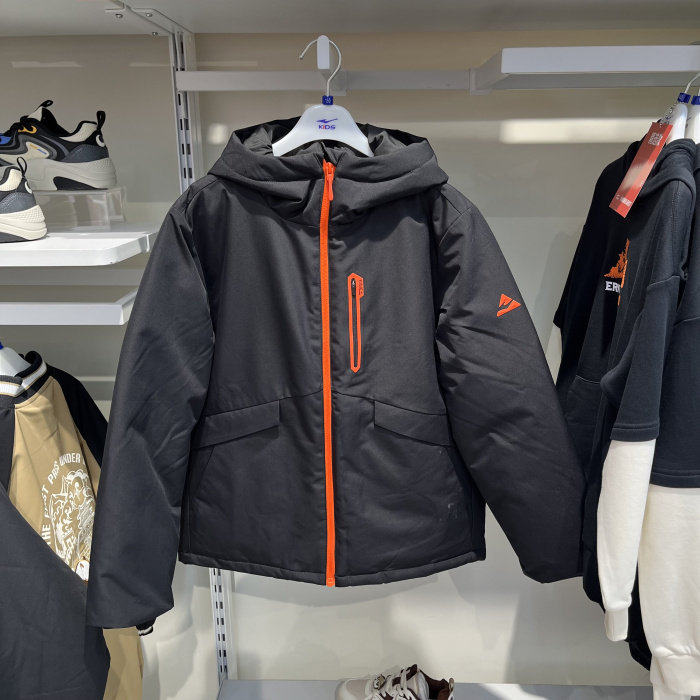 鸿星尔克26冬男中大童厚羽绒服专柜正品防水保暖舒适 79226401096