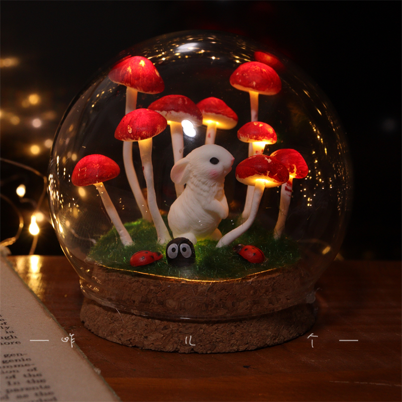 蘑菇小夜灯手工diy材料包