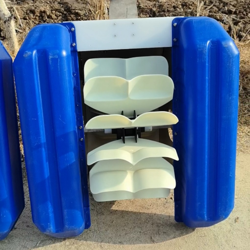 遥控推进器明轮拨水推进器虾塘船用12v24V船外机电动虾塘水推进器