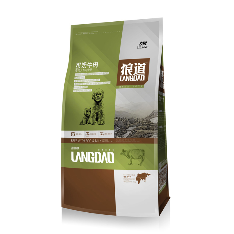 力狼贵宾博美柯基牛肉通用型犬粮