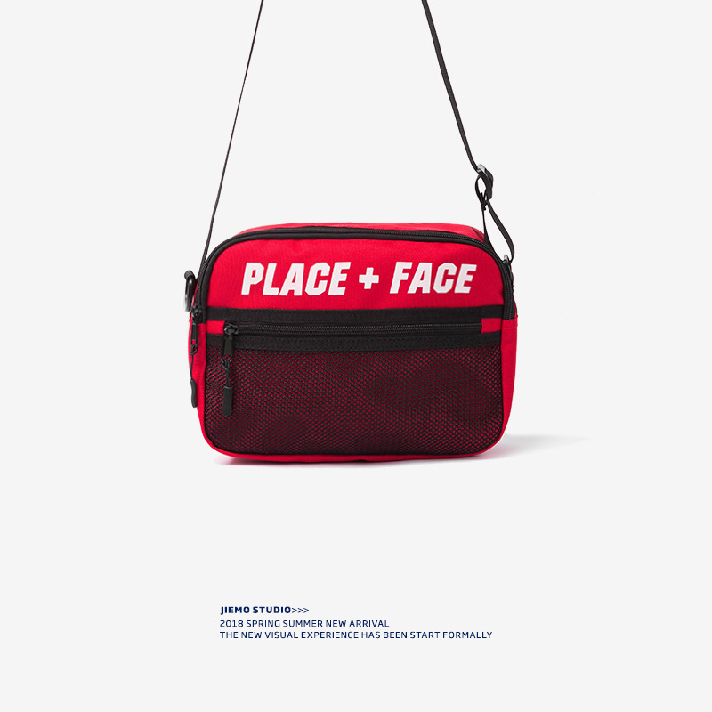 OILNANE PLACE+FACEпî¼òÔ¼³±Á÷¶àÉ«×Öĸб¿æ°ü´óÈÝÁ¿ËÀ·É°ü