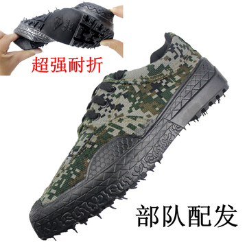 Boots militaires en cuir - porter - Ref 1398159 Image 6