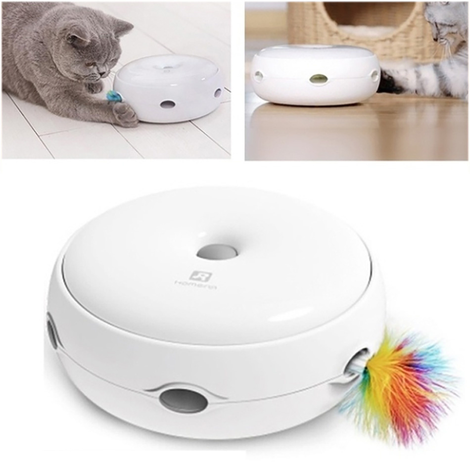 Smart Electric Cat Toy Interactive Turntable Funny Game Toy