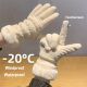 Winter Gloves Ski Warm Women Thickened Cotton Fleece Plush